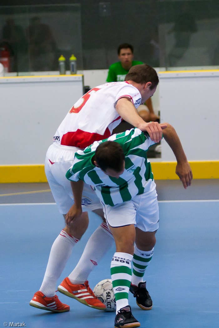 Finále pražského poháru ve futsale Bohemians 1905 - Slavie 3:4 po prodloužení