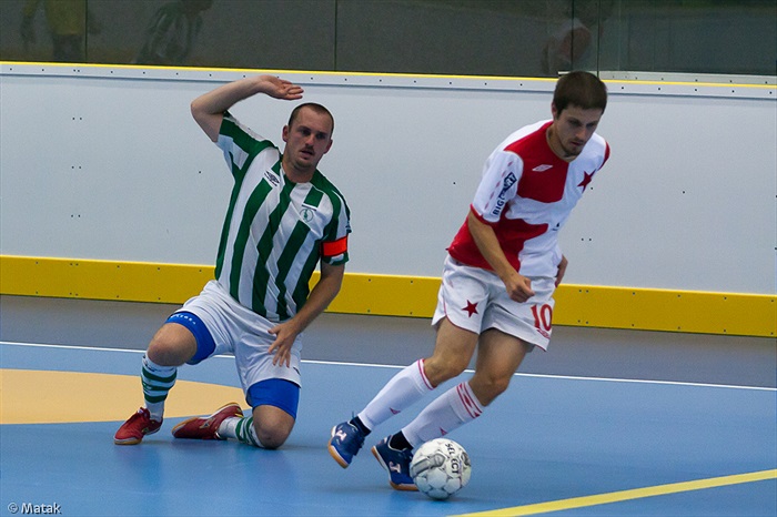 Finále pražského poháru ve futsale Bohemians 1905 - Slavie 3:4 po prodloužení