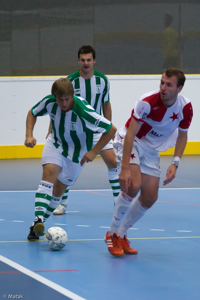 Finále pražského poháru ve futsale Bohemians 1905 - Slavie 3:4 po prodloužení