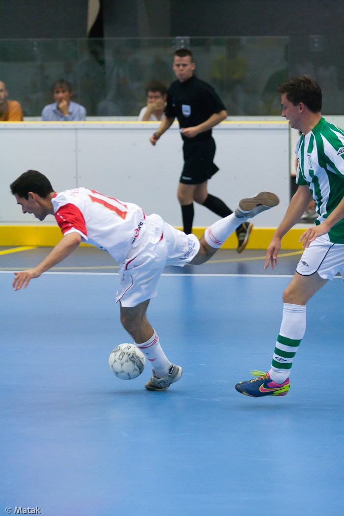 Finále pražského poháru ve futsale Bohemians 1905 - Slavie 3:4 po prodloužení