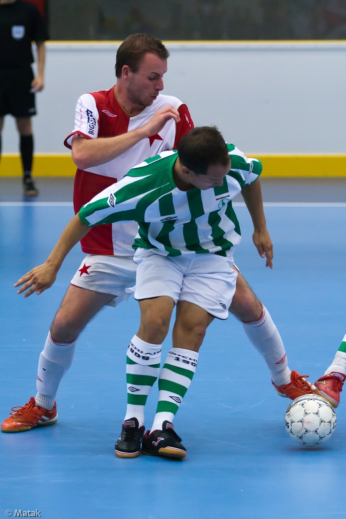 Finále pražského poháru ve futsale Bohemians 1905 - Slavie 3:4 po prodloužení