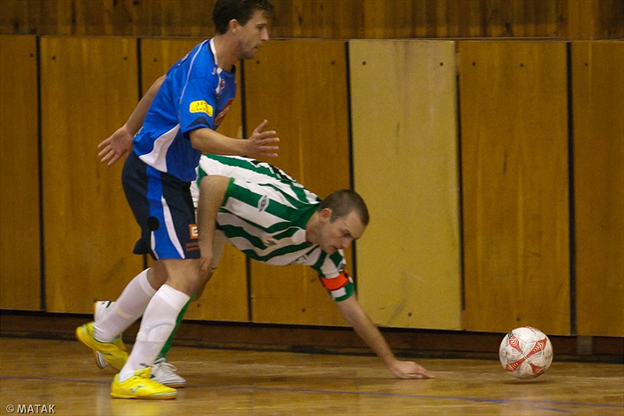 Utkání první ligy ve futsale Mělník  - Bohemians 1905 6:2