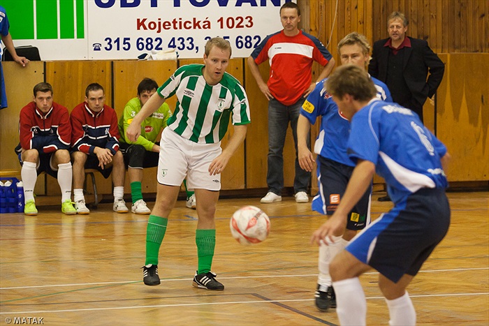 Utkání první ligy ve futsale Mělník  - Bohemians 1905 6:2