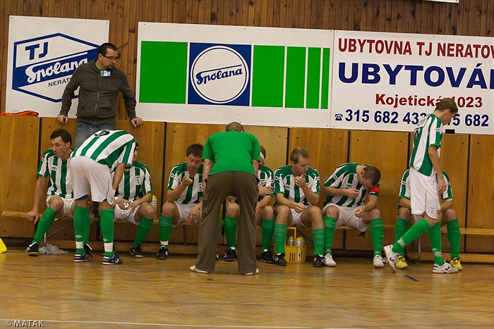 Utkání první ligy ve futsale Mělník  - Bohemians 1905 6:2