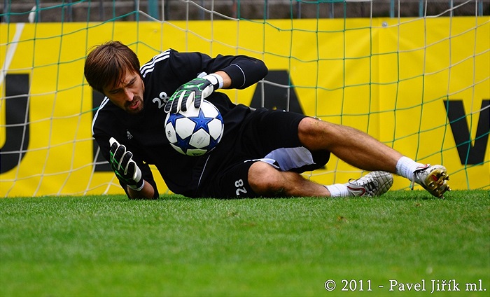 Rozcvičení hráčů před odjezdem na utkání