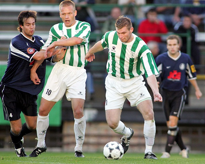 V útoku spolu nastoupila dvojice Slezák - Strnad.