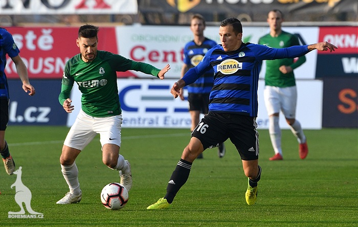 FK Jablonec - Bohemians Praha 1905 3:1 (1:1)