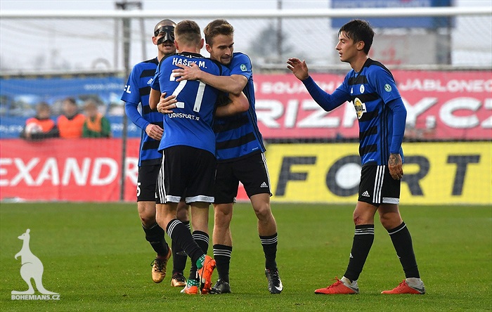 FK Jablonec - Bohemians Praha 1905 3:1 (1:1)