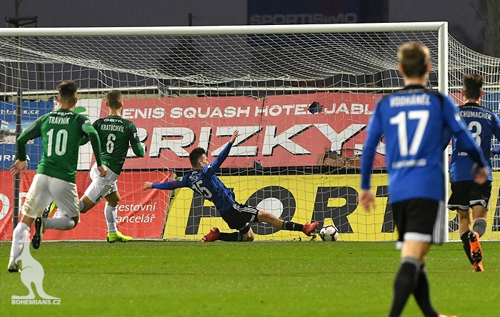 FK Jablonec - Bohemians Praha 1905 3:1 (1:1)
