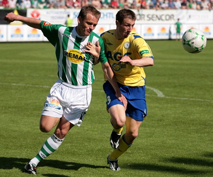 Dalibor Slezák přišel v závěru utkání.