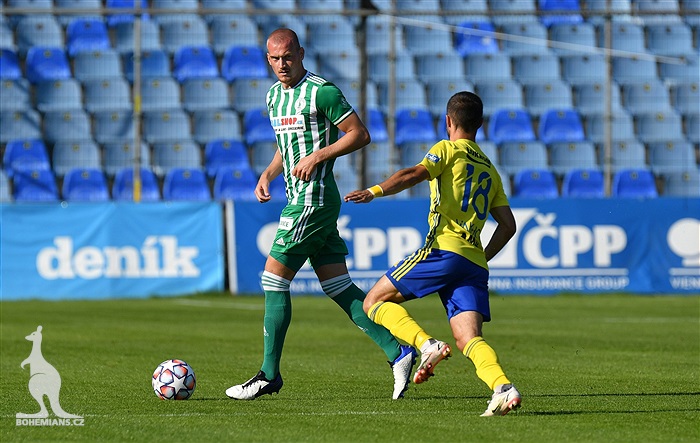 Zlín - Bohemians 1:3 (0:1)