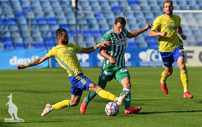 Zlín - Bohemians 1:3 (0:1)