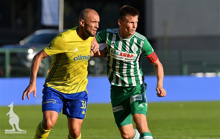 Zlín - Bohemians 1:3 (0:1)