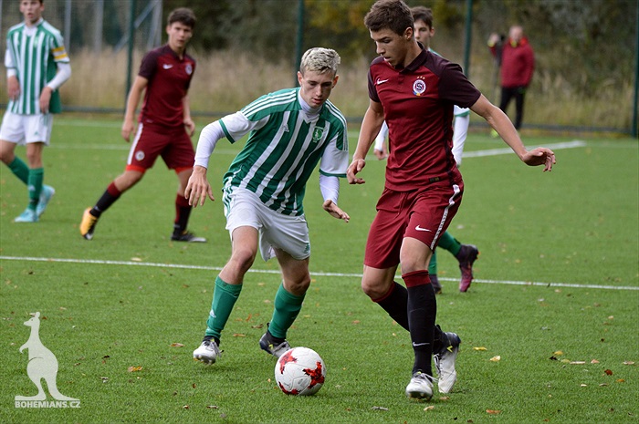 U17: Bohemians - Sparta 0:3