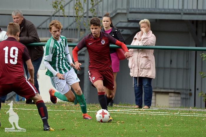 U17: Bohemians - Sparta 0:3