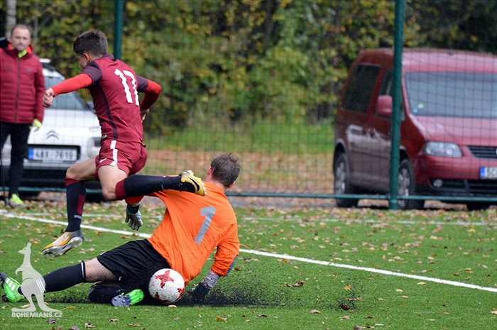 U17: Bohemians - Sparta 0:3