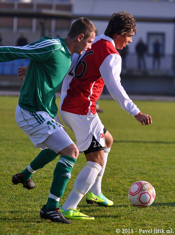 Slavia Praha B - Bohemians 1905 B 6:0 (3:0)