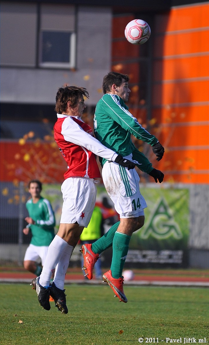 Slavia Praha B - Bohemians 1905 B 6:0 (3:0)