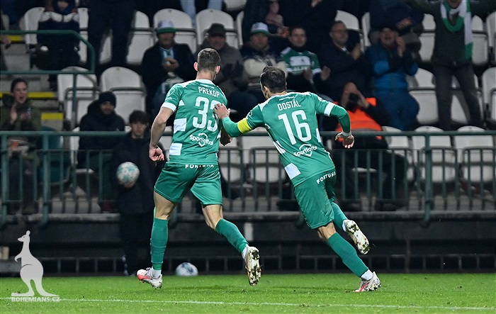 Bohemians - Karviná 1:0 (0:0)