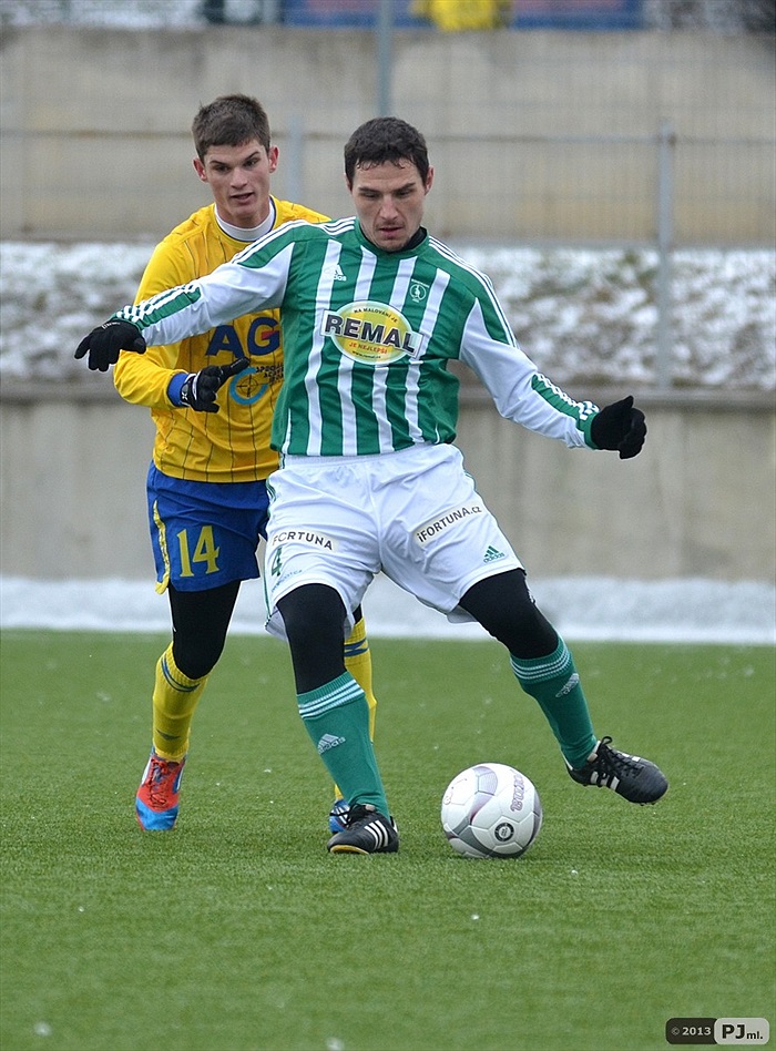 Bohemians Praha 1905 - FK Teplice 3:3 (0:2)