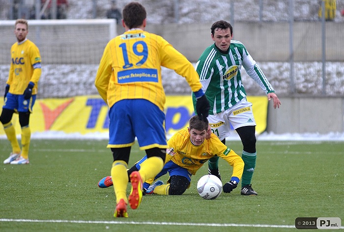 Bohemians Praha 1905 - FK Teplice 3:3 (0:2)