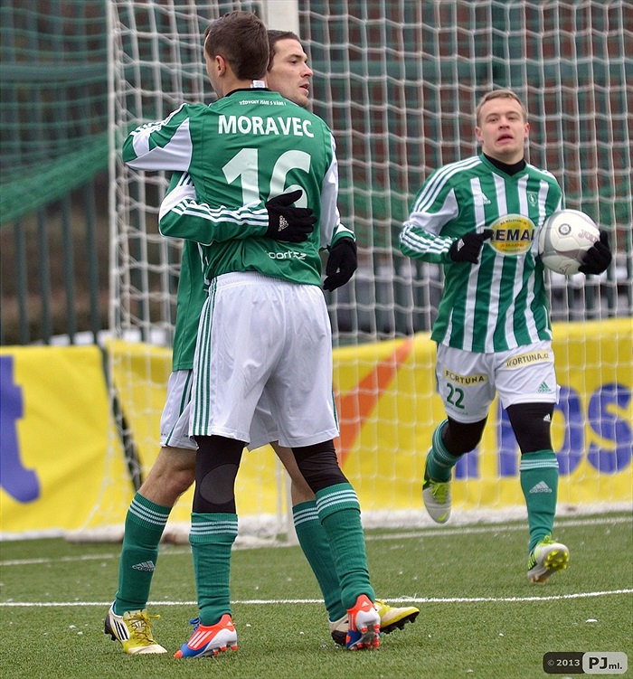 Bohemians Praha 1905 - FK Teplice 3:3 (0:2)