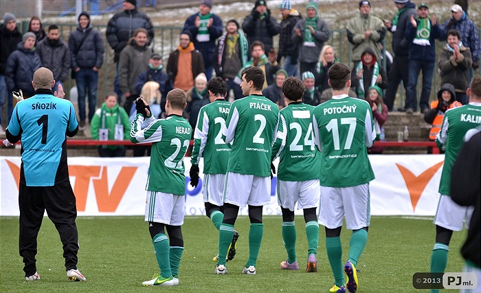 Bohemians Praha 1905 - FK Teplice 3:3 (0:2)