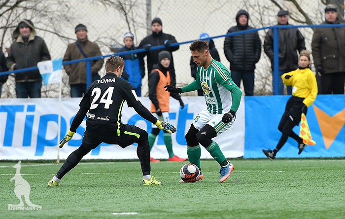 Bohemians Praha 1905 - FC MAS Táborsko 2:0 (2:0)