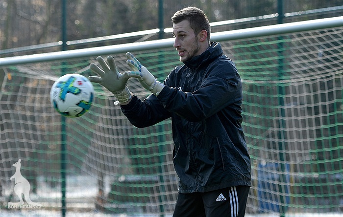 První trénink Michala Bárty