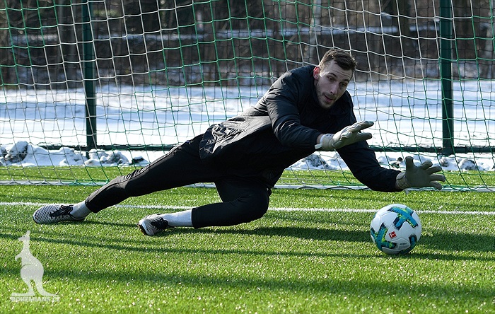 První trénink Michala Bárty