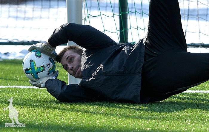 První trénink Michala Bárty