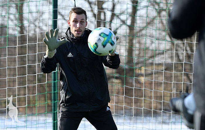 První trénink Michala Bárty