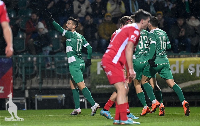 Bohemians - Pardubice 2:0 (1:0)