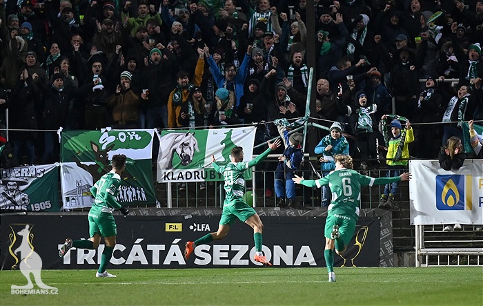 Bohemians - Pardubice 2:0 (1:0)
