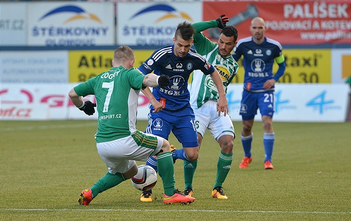SK Sigma Olomouc - Bohemians Praha 1905 2:2 (0:1)