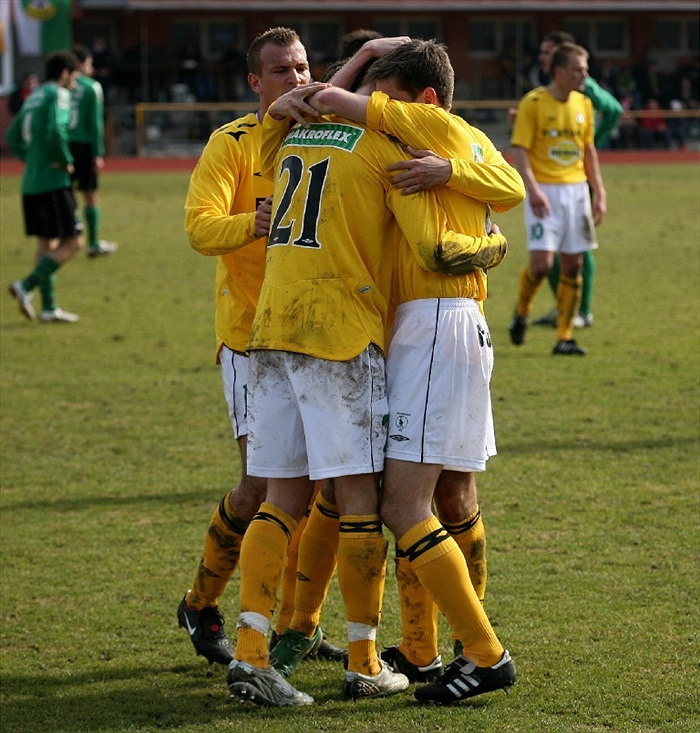 Radost Milana Škody po vyrovnávacím gólu.