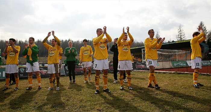 Děkovačka s fanoušky