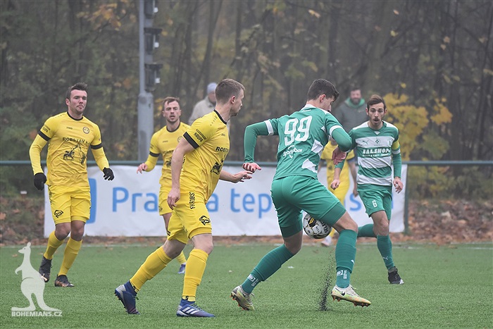 Bohemians B - Přeštice 1:1 (0:0)