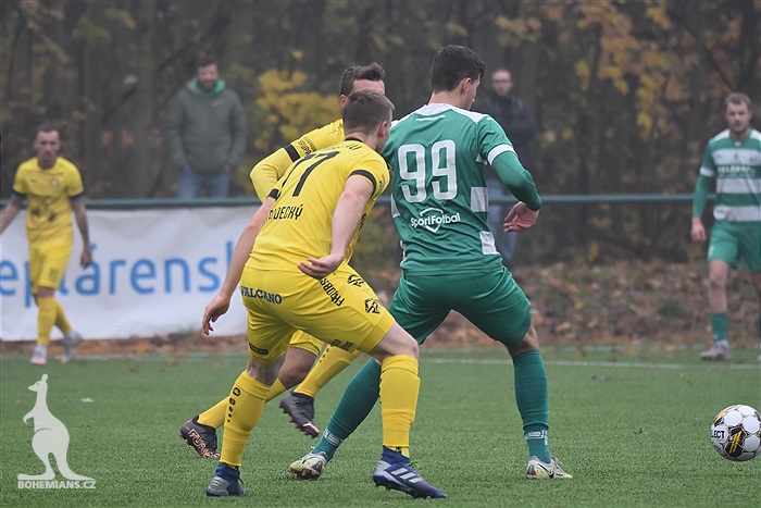 Bohemians B - Přeštice 1:1 (0:0)