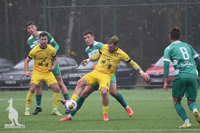 Bohemians B - Přeštice 1:1 (0:0)