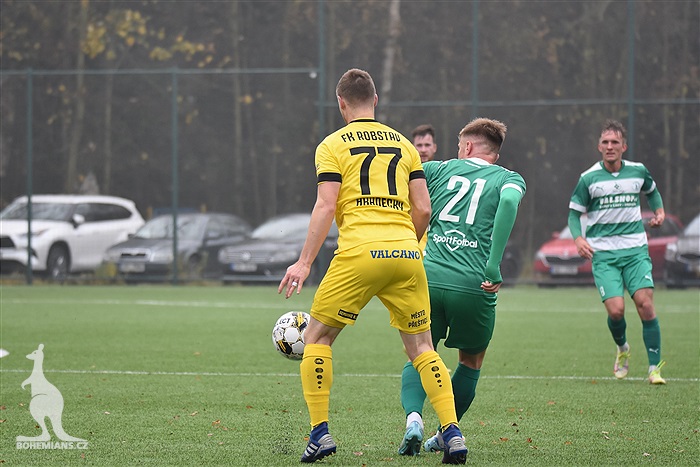 Bohemians B - Přeštice 1:1 (0:0)