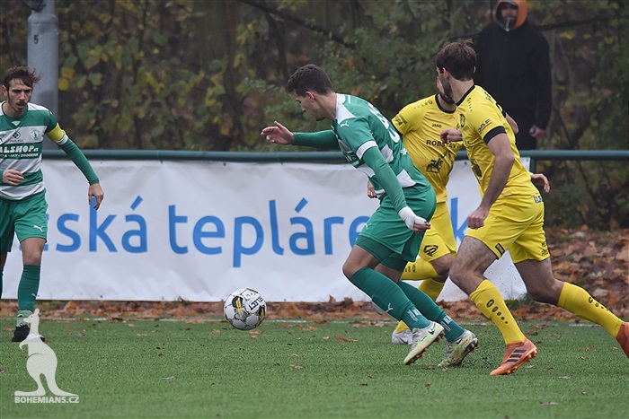 Bohemians B - Přeštice 1:1 (0:0)