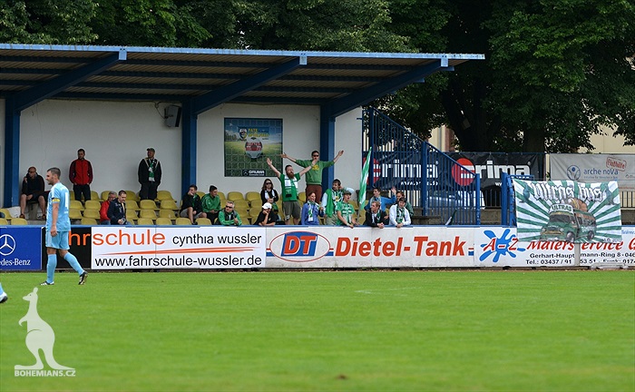 Chemnitzer FC - Bohemians Praha 1905 2:1 (1:0)