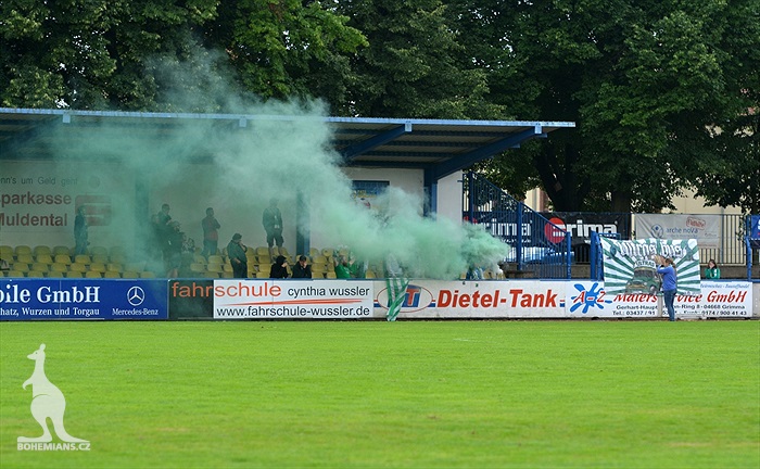 Chemnitzer FC - Bohemians Praha 1905 2:1 (1:0)