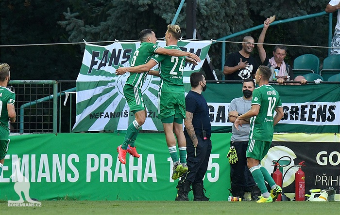 Bohemians - Sparta 1:1 (1:0)