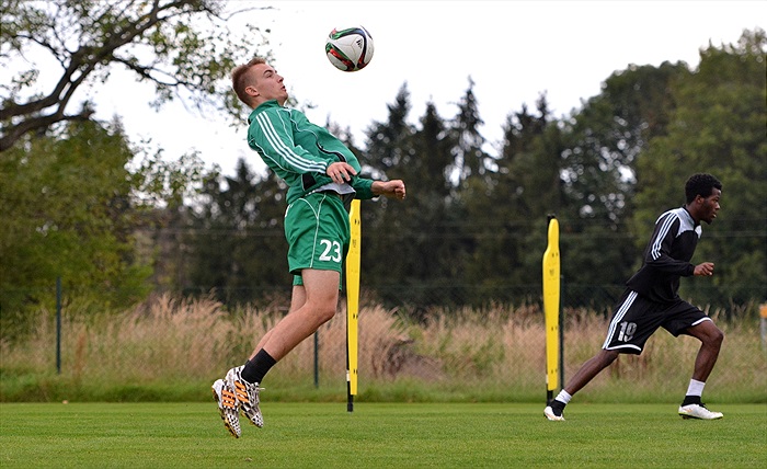 Společný trénink mladých nadějí 