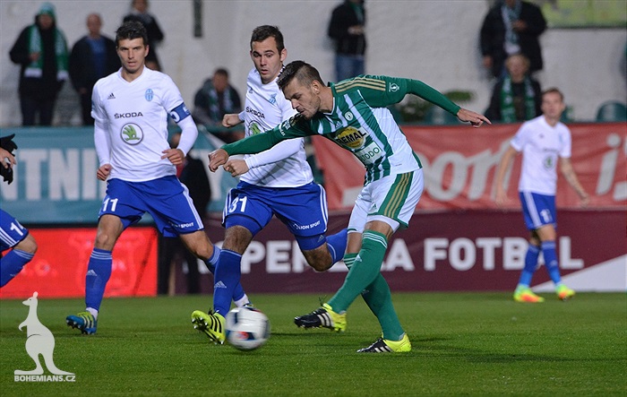 Bohemians Praha 1905 - FK Mladá Boleslav 1:3 (0:2)
