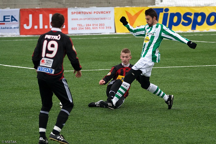 Utkání zimní Tipsport ligy proti Žižkovu