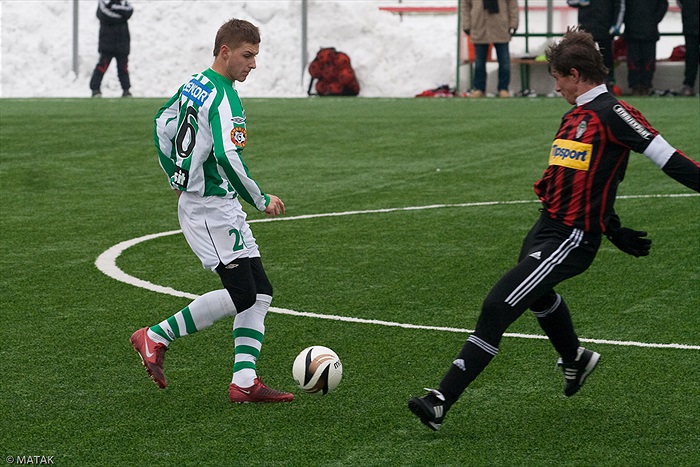Utkání zimní Tipsport ligy proti Žižkovu