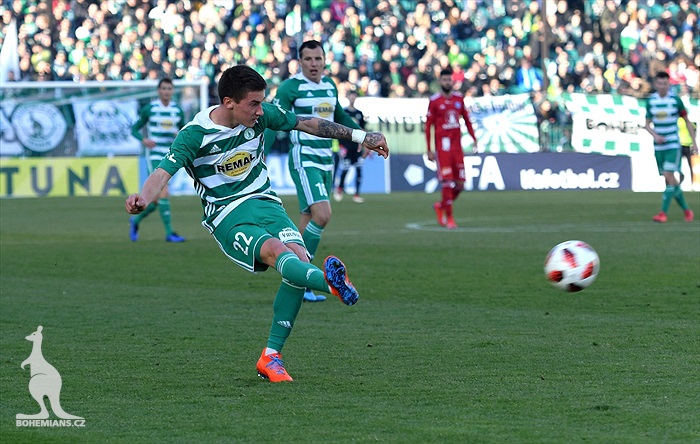 Bohemians Praha 1905 - SK Sigma Olomouc 0:1 (0:1)